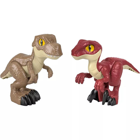 Imaginext Jurassic World T-Rex and Raptor Playset