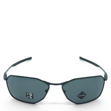 Mens Oakley Savitar Satin Black with Prizm Grey Polarized Sunglasses