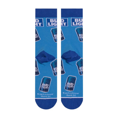 Odd Sox Bud Light Cans Crew Socks Size L