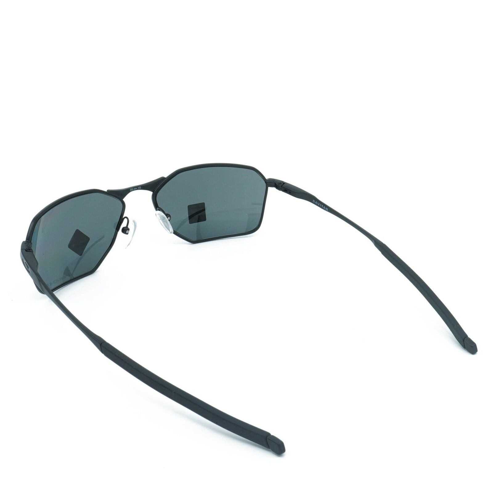 Mens Oakley Savitar Satin Black with Prizm Grey Polarized