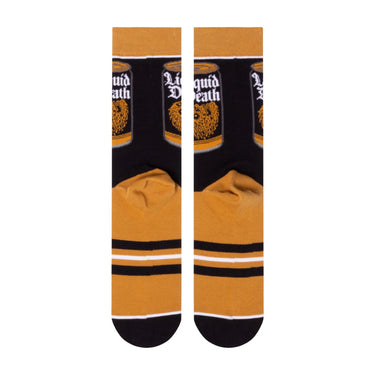 Odd Sox Liquid Death Sparkling Water Crew Socks Size M