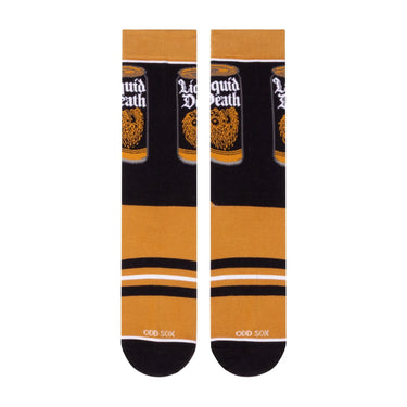 Odd Sox Liquid Death Sparkling Water Crew Socks Size M