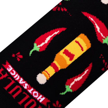 Odd Sox Cholula Nothing Too Spicy Men's Crew Socks Size L