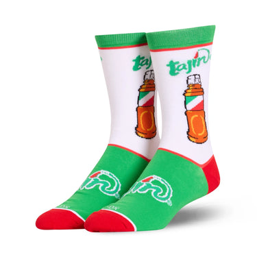Odd Sox Tajin Bottle Men's Crew Socks Size L