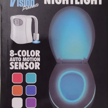 Total Vision Toilet Bowl Nightlight One Color One Size