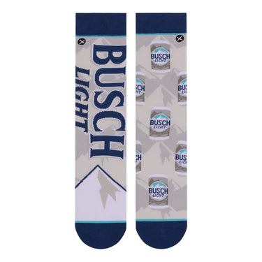 Odd Sox Busch Light Split Men's Crew Socks Size L