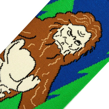 Odd Sox Sasquatch Men's Crew Socks Size L