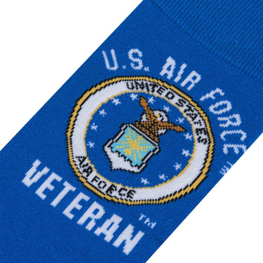 Odd Sox US Air Force Veteran Men's Crew Socks Size L