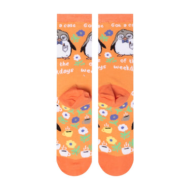 Odd Sox Got A Case of the Weekdays Women's Crew Socks Size M