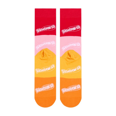 Odd Sox Starburst Chews Men's Crew Socks Size L