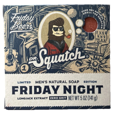 Dr. Squatch Friday Night Bar Soap