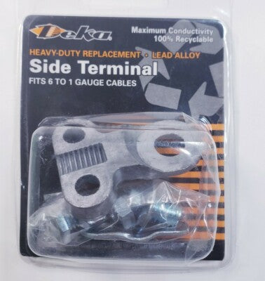 Optima Side Terminal Deka Heavy-Duty Side Post Battery Terminal – The General Store Spokane