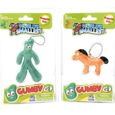 World's Smallest - Gumby & Pokey Plush (Assorted. Sold Separately)