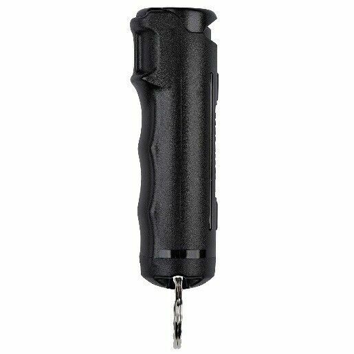 Sabre Pepper GEL Spray with Flip Top Keychain - Black