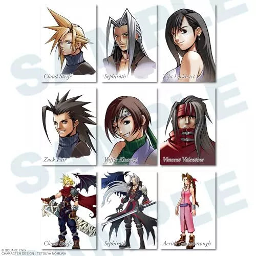 FINAL FANTASY VII Anniversary Art Museum Digital Card Plus Vol.2 (1 pack per purchase)