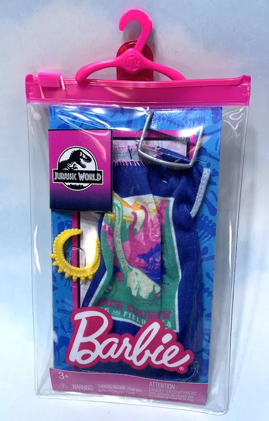 Barbie Doll Jurassic Park Fashion Pack