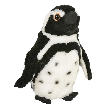 Animal Den 10" Black Foot Penguin Plush