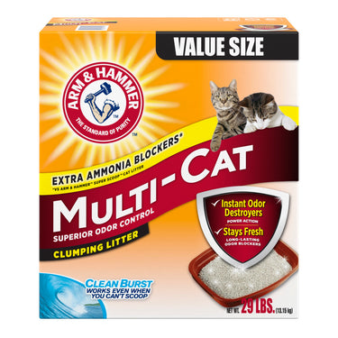 Arm & Hammer Multi-Cat Odor Control Clumping Cat Litter