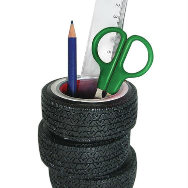 Tire Stack Pen Holder