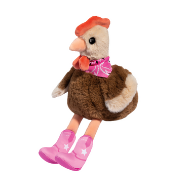 Douglas Cowgirl Chicken Plush