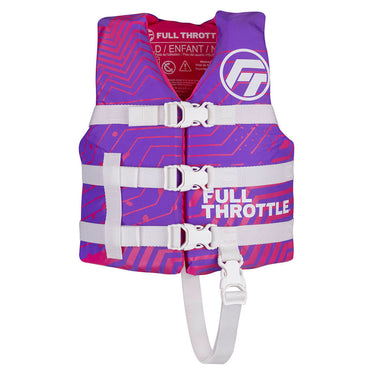 Child Nylon Life Jacket - Purple