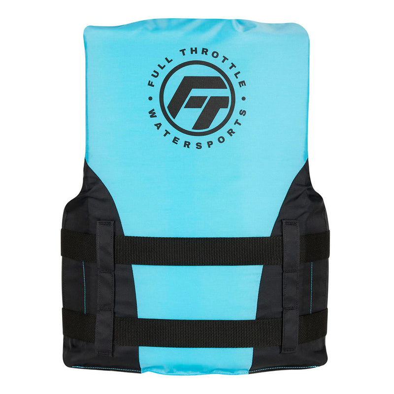 Load image into Gallery viewer, TEEN NYLON LIFE JACKET - AQUA
