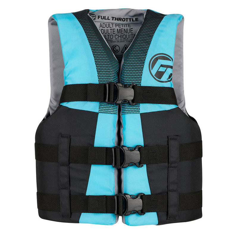 Load image into Gallery viewer, TEEN NYLON LIFE JACKET - AQUA
