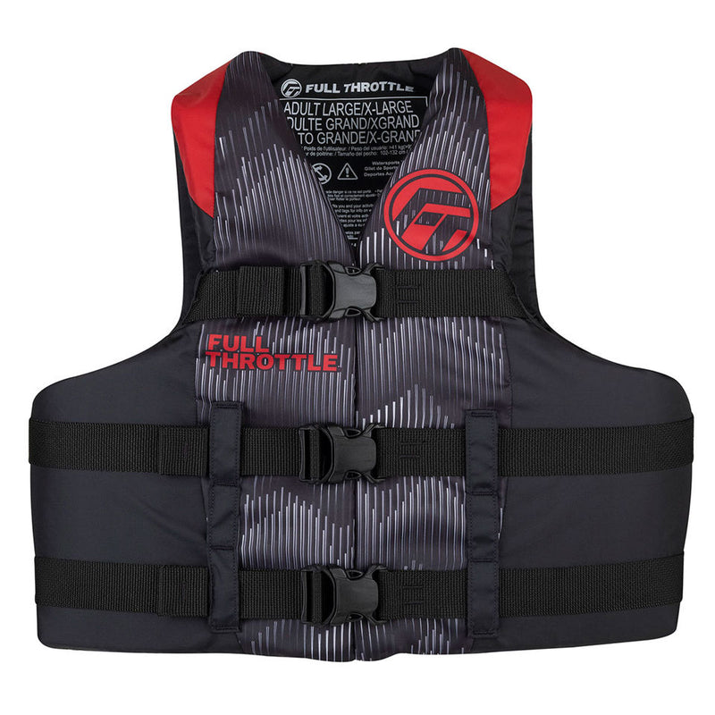 Load image into Gallery viewer, ADULT NYLON LIFE JACKET - RED 2XL/4XL
