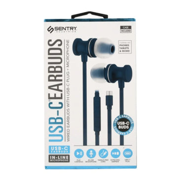 SentryType-C Noise Isolation Earbuds with Mic
