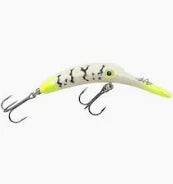 Yakima Bait Mag Lip 4.5 - Luminous Chartreuse Black Tiger