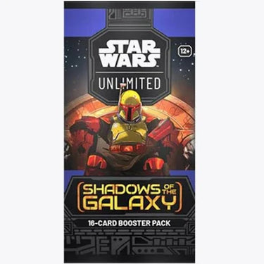 Star Wars: Unlimited - Shadows of the Galaxy Booster (1 Pack per purchase)