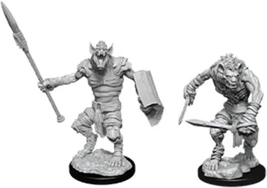D&D Nolzur's Marvelous Miniatures Wave 12 Gnoll & Gnoll Flesh Gnawer
