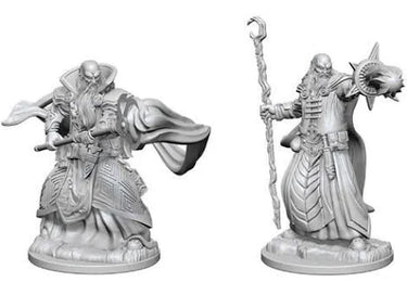 Dungeons & Dragons: Nolzur's Marvelous Unpainted Miniatures - W01 Human Male Wizard