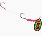 Worden's UV Walleye Elite #2 - Fire Tiger