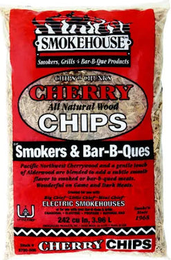 Smokehouse All Natural Cherry Wood Smoking Chips 242 cu in