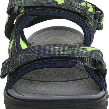 Northside Lakeside Kids Open Toe Sport Sandal (Black/Volt) Size 5