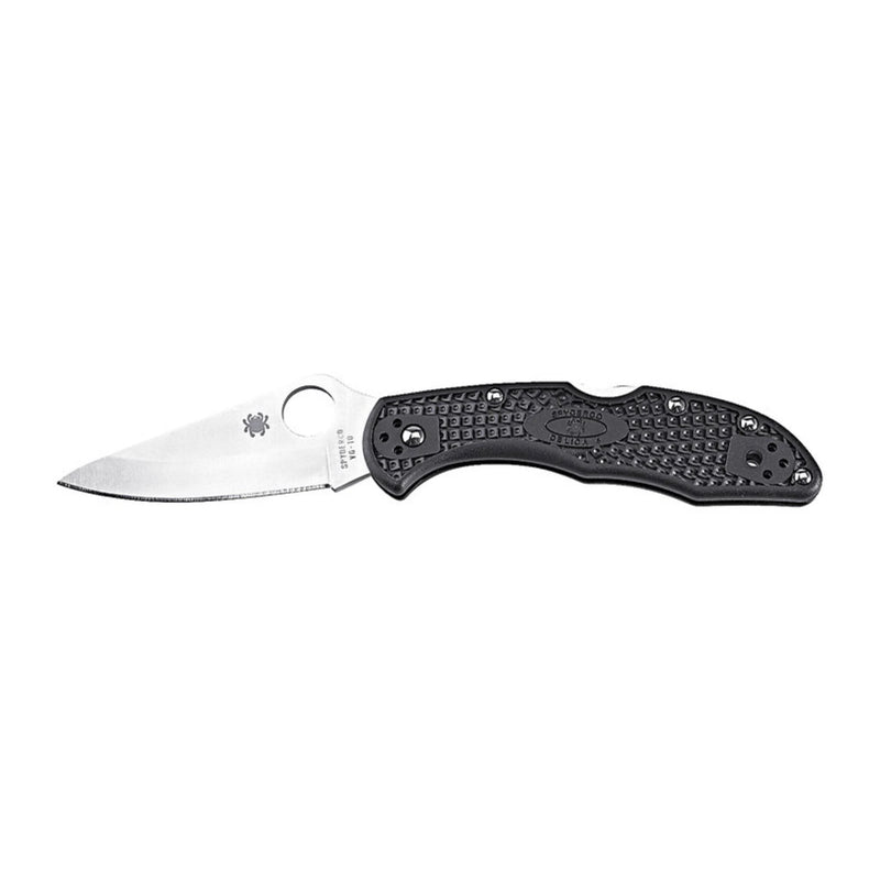 Load image into Gallery viewer, Spyderco Delica 4 Folding Knife 2-7/8&quot; VG10 Satin Plain Blade
