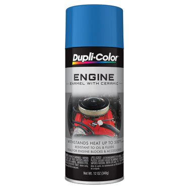Dupli-Color Engine Enamel with Ceramic Resin 12 Oz. Gloss Blue DE1608