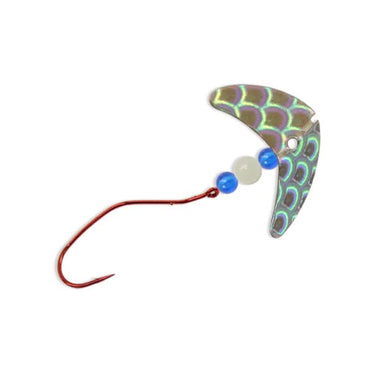 Smile Blade® Slow Death Size Silver Scale/Blue/Glow