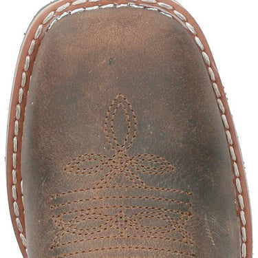 Smoky Mountain Big Kid's Logan Western Boot (Brown) Size Youth 6