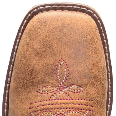 Smoky Mountain Child's Tracie Western Boot (Brown/Pink) Size Child's 11