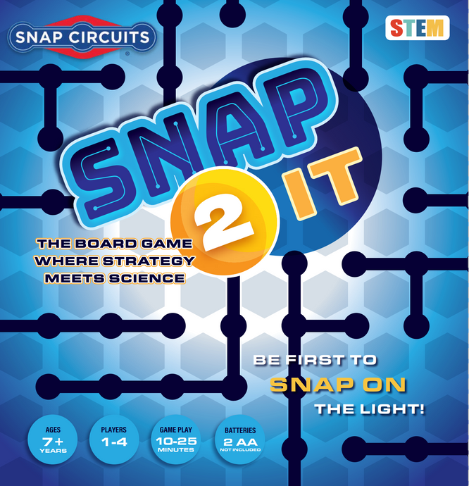 Snap Circuits Snap 2 It Board Game