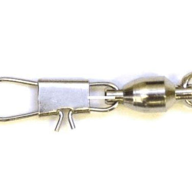 Eagle Claw Ball Bearing Swivels with Interlock Snaps Size 4