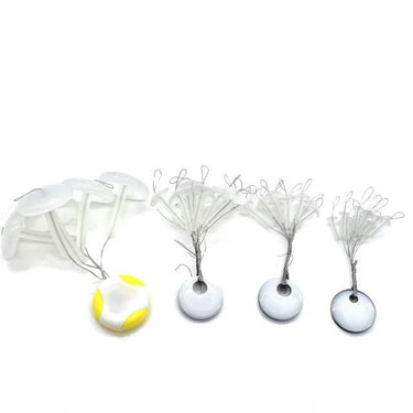 BnR Tackle Large Soft Bead T-Stop 40-Pack Clear
