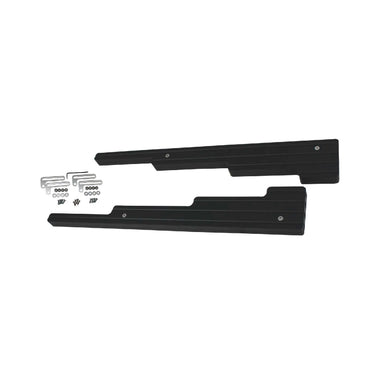 TSP Black Ball Milled Aluminum Universal Wire Looms