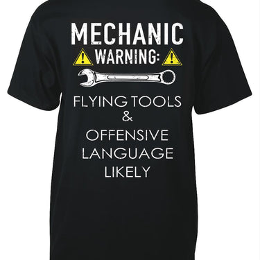 Flying Tool Area T-Shirt (Black) Size XXL