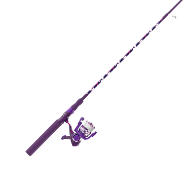 Zebco Splash 6' Size 20 Spinning Combo (Tidepool Purple)
