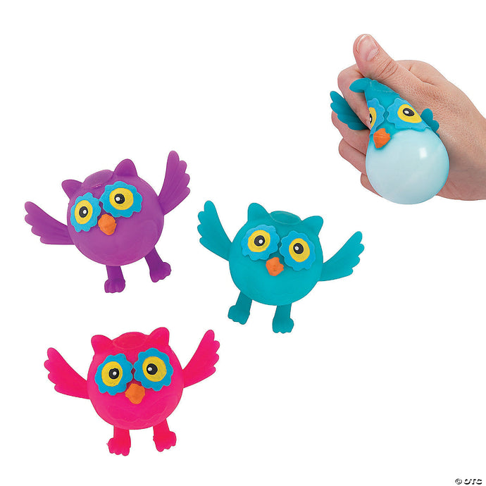 Squeeze-A-Dohz Owl Toys