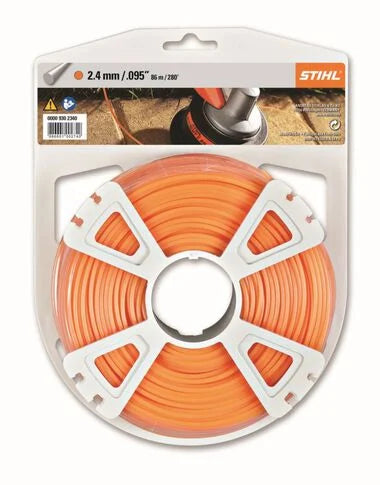 Stihl 0.095in Diameter X 280' Orange Nylon Trimmer Line - 0000 930 2340