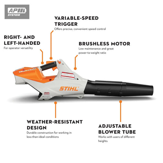 STIHL BGA 86 Cordless Battery-Powered Handheld Blower (Bare Tool)